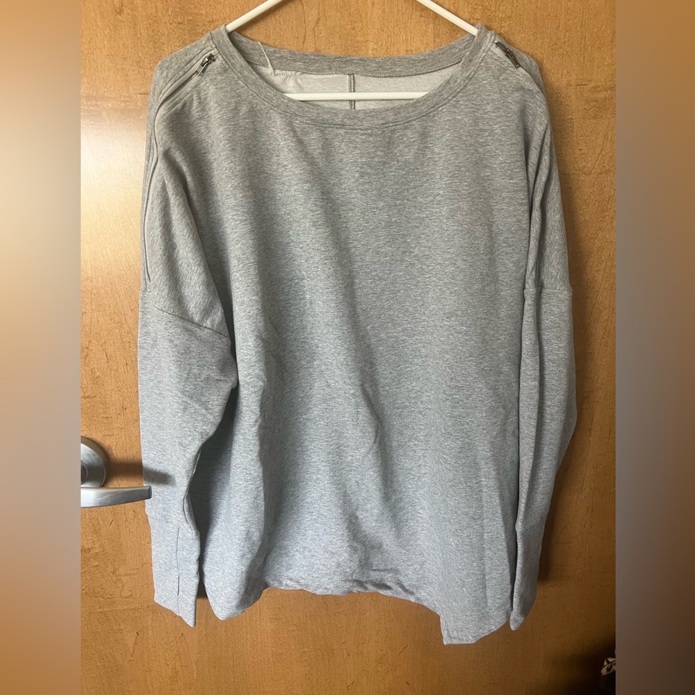 MPG asymmetrical crew neck sweatshirt